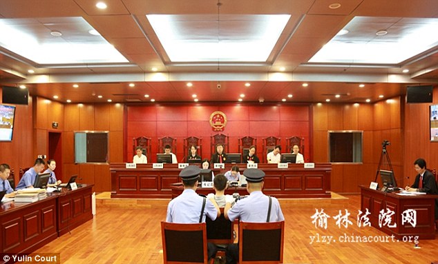 Curtea din Yulin unde un ucigaș a fost condamnat la moarte după ce a ucis nouă elevi