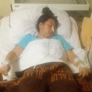 Eva luptă pentru viață