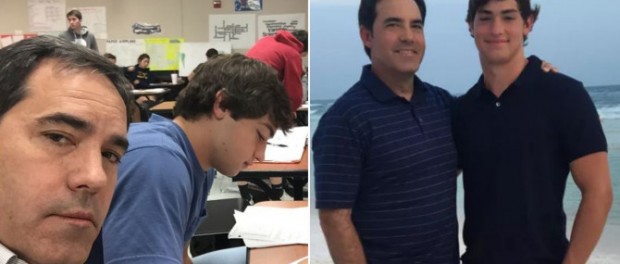 Lecție de viață predată de tată fiului său - Foto: insideedition.com