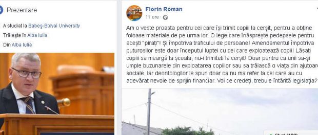 Florin Roman afirmatii rasiste