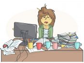 Functionar public stresat refuza sa primească documentele unui cetatean