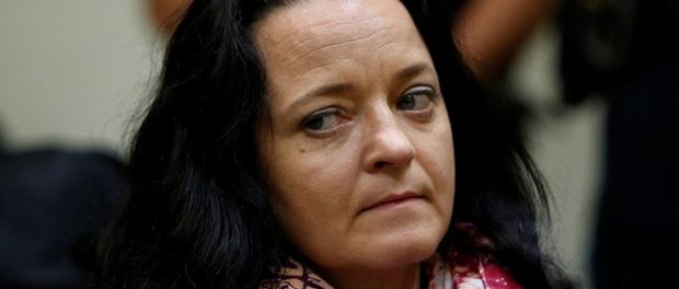 Mireasa lui Hitler - Beate Zschape în timpul procesului de crima