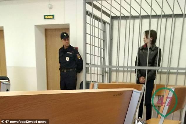 Canibalul pedofil la tribunalul din St. Petersburg