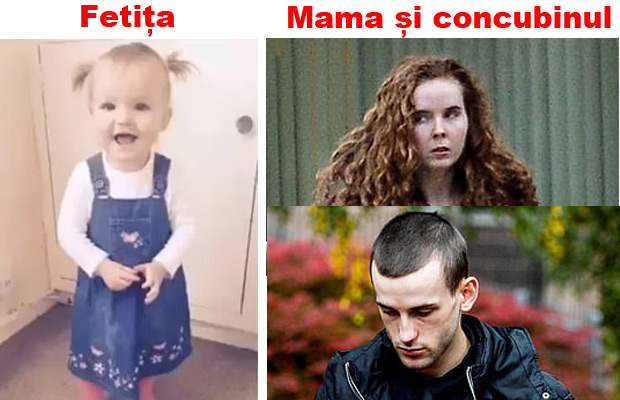Ellie May fetita de 19 luni ucisa de neglijenta mamei si concubinului