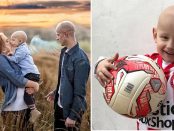 Charlie împreună cu părinții cu puțin timp înainte de a muri