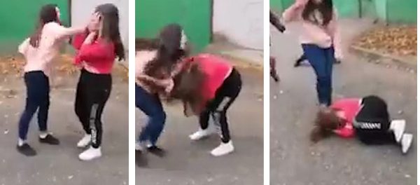 O fată de 14 ani din Rusia a fost bătută bestial de 5 colege