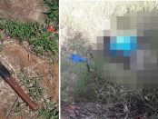 L-a ciopârțit cu o macetă pe bărbatul care îi viola soția însărcinată