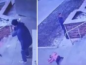 Un tată și-a aruncat fiica pe scări în jos pentru că nu a fost cuminte la supermarket