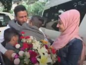 Abdullah Zalghani reunit cu familia în 2013