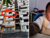 Un copil a murit după ce a fost aruncat de tatăl său de pe balconul situat la etajul cinci