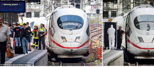 Băiat de opt ani ucis de tren după ce el și mama sa au fost împinși pe șine