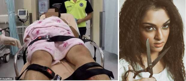 O femeie a fost reținută după ce i-a tăiat penisul șefului. Bărbatul a încercat să o violeze