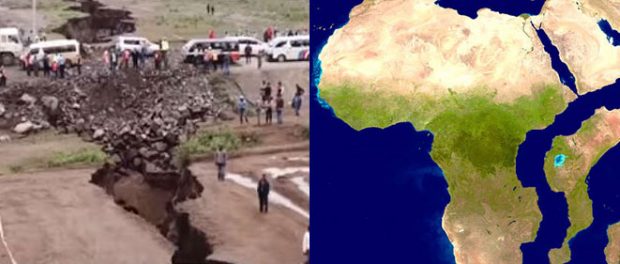 Se rupe Africa în două?