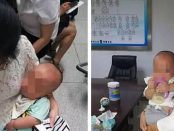 Copiii au fost recuperați de o echipă de polițiști