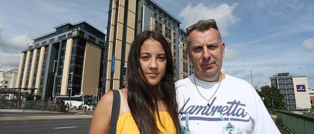 Jon Coupland si fiica Jessica