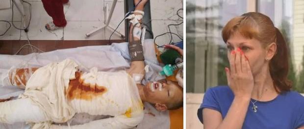 L-au stropit cu benzină și i-au dat foc