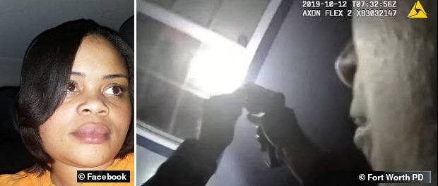 Tânără de culoare împușcată în propria casă de un polițist alb