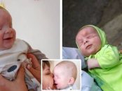 Un băiețel născut fără globii oculari așteptă să fie adoptat de o familie iubitoare