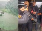 O femeie a scăpat de un violator gol pușcă după ce s-a luptat cu el pe stradă