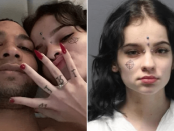 Adolescenta cu o țintă tatuată pe față acuzată de crimă împreună cu logodnicul ei