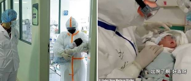 O fetiță de 17 zile s-a vindecat de coronavirus fără medicamente