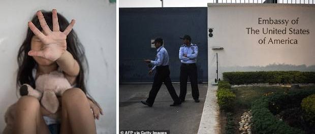 O fetiță de cinci ani a fost violată în sediul ambasadei SUA din India O fetiță de cinci ani a fost violată în sediul ambasadei SUA din India