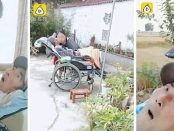 Fiica și-a părăsit serviciul pentru a se dedica în întregime îngrijirii tatălui ei