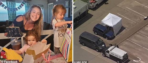 O mamă a fost găsită moartă într-o parcare împreună cu fiicele sale de 2 și 4 ani