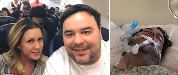 Tatăl de 42 de ani luptă pentru viață după ce a fost infectat de fiul său cu coronavirus
