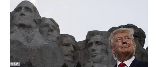 Donald Trump pe Muntele Rushmore_ Președintele spune că este o idee bună