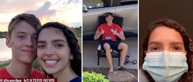 ROMEO și JULIETA vremurilor noastre! Stă în fața casei iubitei așteptând să se vindece de Covid-19 ROMEO și JULIETA vremurilor noastre! Stă în fața casei iubitei așteptând să se vindece de Covid-19