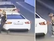 Fata, de patru ani, este urcată într-o mașină și răpită la o benzinărie